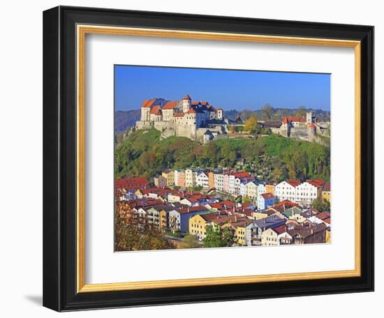 Village Burghausen, Germany-Walter Geiersperger-Framed Photographic Print
