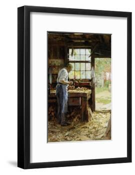 Village Carpenter, 1899-Potthast-Framed Giclee Print