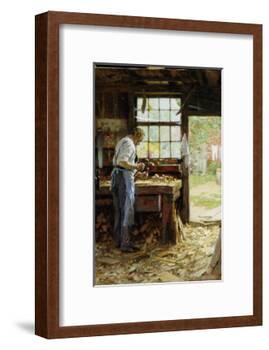 Village Carpenter, 1899-Potthast-Framed Giclee Print