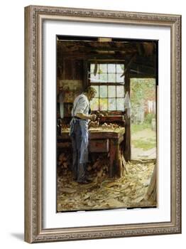 Village Carpenter, 1899-Potthast-Framed Giclee Print