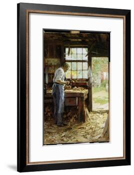 Village Carpenter, 1899-Potthast-Framed Giclee Print