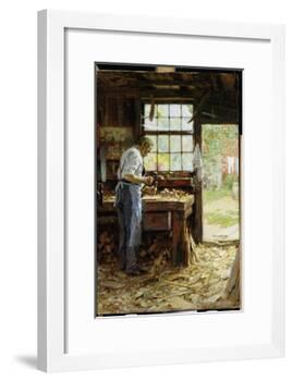 Village Carpenter, 1899-Potthast-Framed Giclee Print