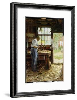 Village Carpenter, 1899-Potthast-Framed Giclee Print