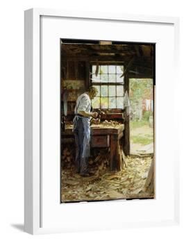 Village Carpenter, 1899-Potthast-Framed Giclee Print