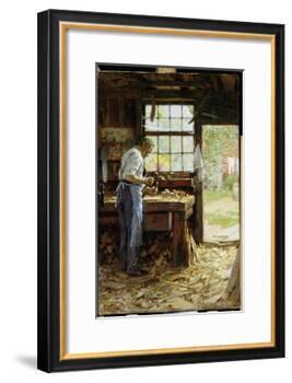 Village Carpenter, 1899-Potthast-Framed Giclee Print