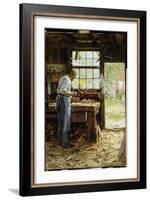 Village Carpenter, 1899-Potthast-Framed Giclee Print