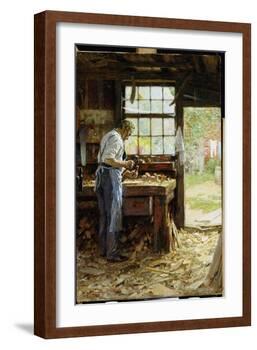 Village Carpenter, 1899-Potthast-Framed Giclee Print