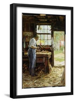 Village Carpenter, 1899-Potthast-Framed Giclee Print