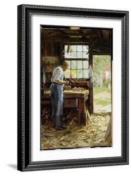 Village Carpenter, 1899-Potthast-Framed Giclee Print