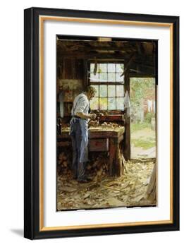 Village Carpenter, 1899-Potthast-Framed Giclee Print