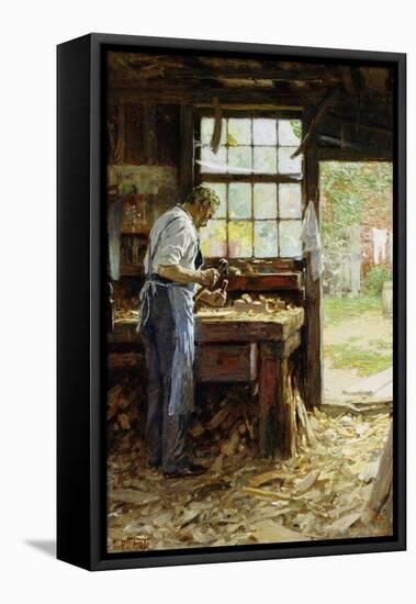 Village Carpenter, 1899-Edward Henry Potthast-Framed Premier Image Canvas