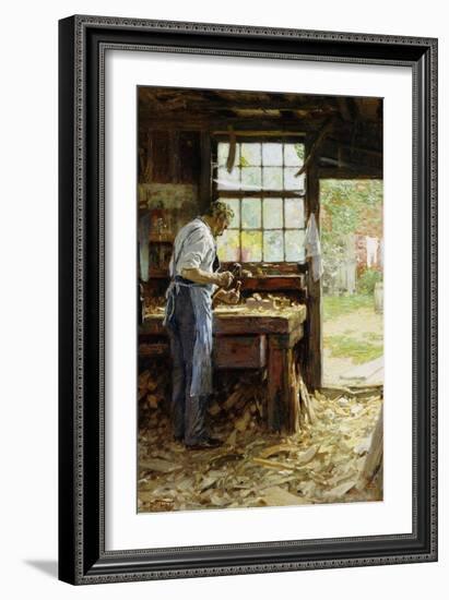 Village Carpenter, 1899-Edward Henry Potthast-Framed Giclee Print