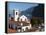 Village Church at Ponta Delgada, Madeira-null-Framed Premier Image Canvas