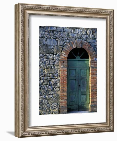 Village Door, Cinque Terre, Italy-Marilyn Parver-Framed Photographic Print