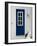 Village Door with Cat, Kokkari, Samos, Aegean Islands, Greece-Walter Bibikow-Framed Photographic Print