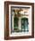 Village Doorway, Agiasos, Lesvos, Mytilini, Aegean Islands, Greece-Walter Bibikow-Framed Photographic Print