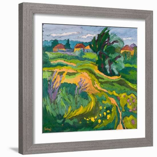 Village End, 2006-Marta Martonfi-Benke-Framed Giclee Print