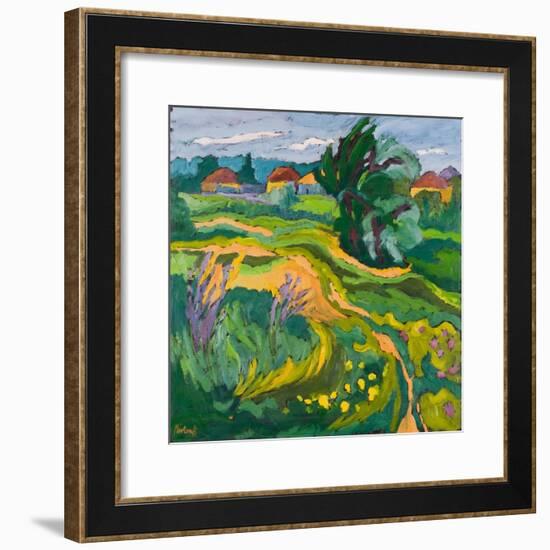 Village End, 2006-Marta Martonfi-Benke-Framed Giclee Print