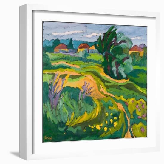 Village End, 2006-Marta Martonfi-Benke-Framed Giclee Print