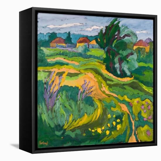 Village End, 2006-Marta Martonfi-Benke-Framed Premier Image Canvas