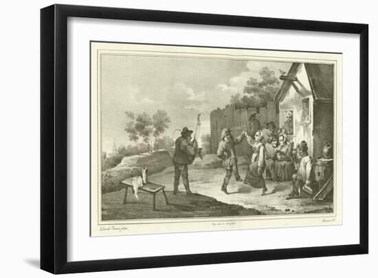 Village Festival-David Teniers the Younger-Framed Giclee Print