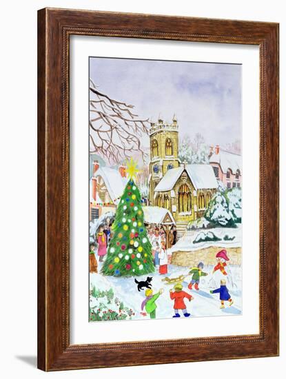 Village Festivities, 2005-Tony Todd-Framed Giclee Print