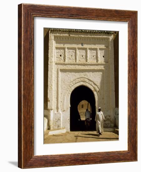 Village Gateway on the 'Circuit Touristique' South of Rissani-Amar Grover-Framed Photographic Print