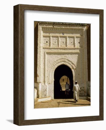 Village Gateway on the 'Circuit Touristique' South of Rissani-Amar Grover-Framed Photographic Print