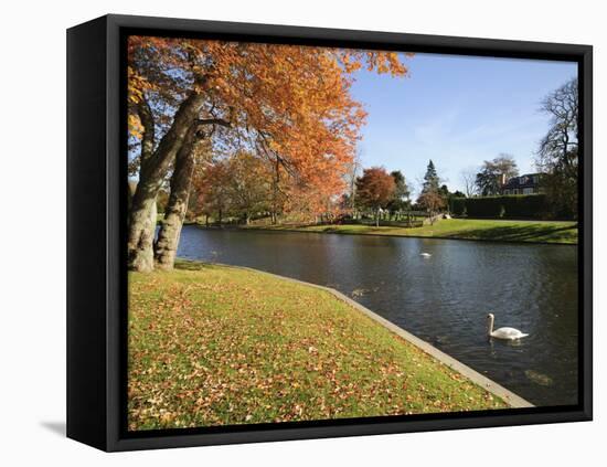 Village Green, East Hampton, the Hamptons, Long Island, New York State, USA-Robert Harding-Framed Premier Image Canvas