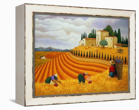 Village Harvest-Lowell Herrero-Framed Premier Image Canvas