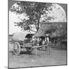Village Home Built of Bamboo and Leaves, Burma, 1908-null-Mounted Photographic Print