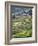 Village House and Rice Terraces in Metshina Village, Bhutan-Keren Su-Framed Photographic Print