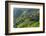 Village House and Rice Terraces in the Mountain, Longsheng, China-Keren Su-Framed Photographic Print