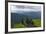 Village House and Rice Terraces in the Mountain, Longsheng, China-Keren Su-Framed Photographic Print