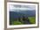 Village House and Rice Terraces in the Mountain, Longsheng, China-Keren Su-Framed Photographic Print