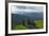 Village House and Rice Terraces in the Mountain, Longsheng, China-Keren Su-Framed Photographic Print