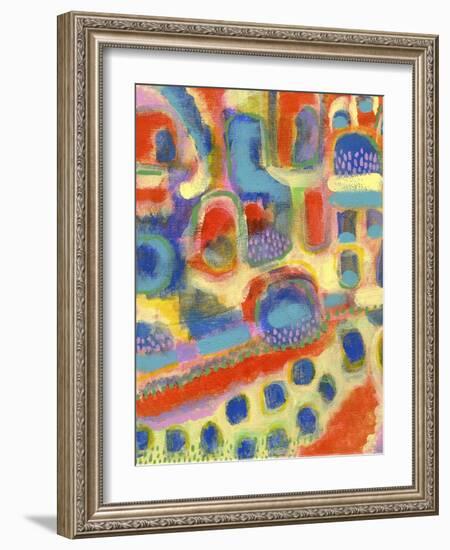 Village I-Nikki Galapon-Framed Art Print