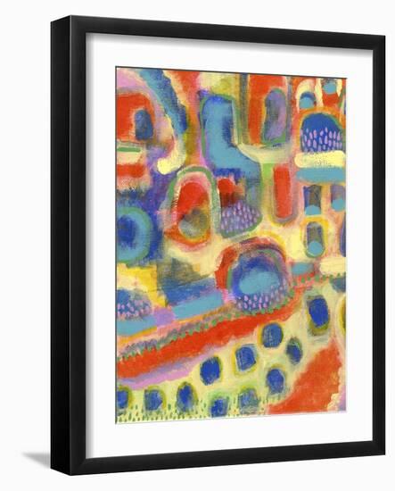 Village I-Nikki Galapon-Framed Art Print