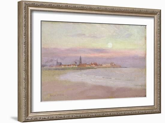 Village in Friesland, 1900-Adrian Scott Stokes-Framed Giclee Print