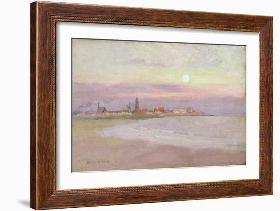 Village in Friesland, 1900-Adrian Scott Stokes-Framed Giclee Print