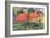 Village in Tahiti-Paul Gauguin-Framed Premium Giclee Print