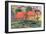 Village in Tahiti-Paul Gauguin-Framed Premium Giclee Print