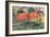 Village in Tahiti-Paul Gauguin-Framed Premium Giclee Print