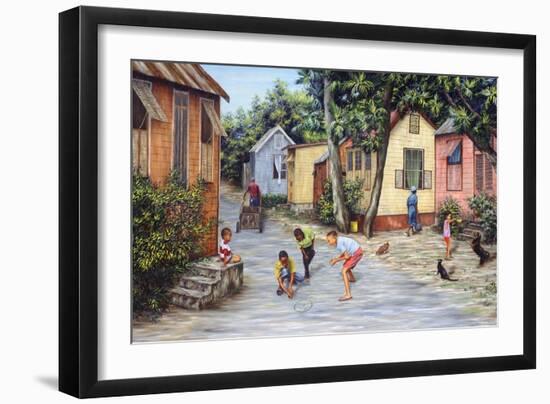 Village Life-Victor Collector-Framed Giclee Print