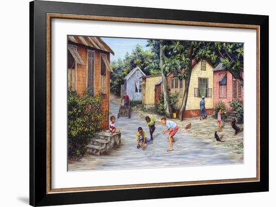 Village Life-Victor Collector-Framed Giclee Print