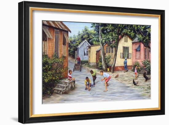 Village Life-Victor Collector-Framed Giclee Print