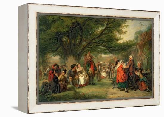 Village Merrymaking-William Powell Frith-Framed Premier Image Canvas