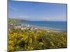 Village of Aberdaron with St. Hywyn's Church and Graveyard, Aberdaron Bay, Gwynedd, North Wales-Neale Clarke-Mounted Photographic Print