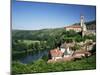 Village of Albas, Near Cahors, Lot, Midi-Pyrenees, France-Michael Busselle-Mounted Photographic Print