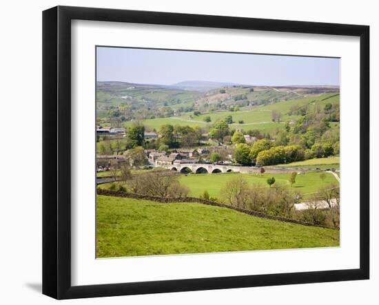 Village of Burnsall in Wharfedale, Yorkshire Dales, Yorkshire, England, United Kingdom, Europe-Mark Sunderland-Framed Photographic Print